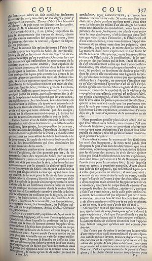 Encyclopédie - Le Roy - Coup foudroyant, p337