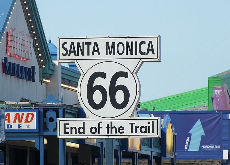 End of Route 66