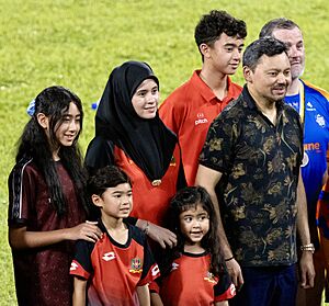 Family of Crown Prince Al-Muhtadee Billah in 2024
