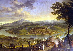Franz Joachim Beich - Die Eroberung der Festung Gran 1683 (Schleisheim 1723)