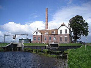 Pumping station in Echten