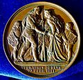 German State Prussia Wedding Medal 1881 Prince Wilhelm and Auguste Victoria, reverse