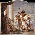 Giovanni Battista Tiepolo - Aeneas Introducing Cupid Dressed as Ascanius to Dido - WGA22337