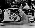 Grace Kelly Frank Sinatra on the set of High Society 1956