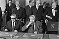 Harold Wilson and George Brown, 1967
