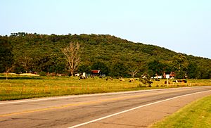 Highway 64 out of altus