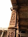 Hindu-temple ruins in qutub minar