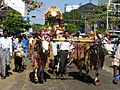 Hindu temple procession cart, Yangon