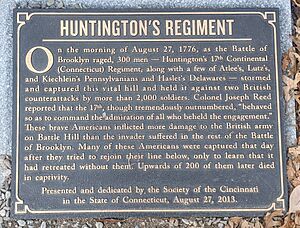 Huntingtons Regiment Historic Marker 20210114 125030 (1)