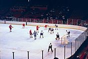 Ice Hockey Match, Lake Placid 1980