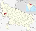 India Uttar Pradesh districts 2012 Hathras.svg