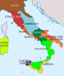 Italy in 400 BC