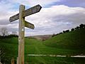 Junction of the Yorkshire Wolds Way with the Chalkland Way - geograph.org.uk - 1393711