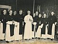 Kruisheren uden bij paus pius xii Crosiers from Uden Holland with PiusXII