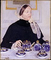 Lady at the Tea Table MET DT516