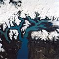 Lago Argentina from space