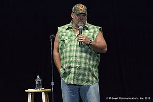 Larry the Cable Guy at Resch Center