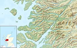 An Gearanach is located in Lochaber