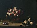 Louise Moillon - basket of peaches - LACMA - without frame