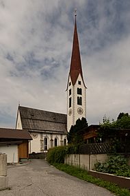 Mieders, katholische Pfarrkirche Mariä Geburt Dm64508 IMG 0648 2019-07-29 14.32