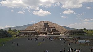 Moon Pyramid in Mexico