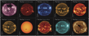 NASA Sun Science Forever Stamps - 2021