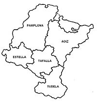 Navarrese electoral districts 19c
