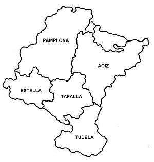 Navarrese electoral districts 19c