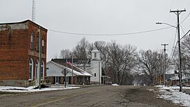 Looking south along Bird Lake Road