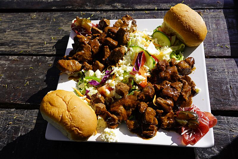 Ostrich Platter