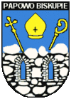 Coat of arms of Papowo Biskupie