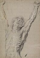 Peter Paul Rubens - Study for the figure of Christ on the Cross (cropped)