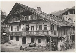Photo Rural building in Cortina d'Ampezzo 1952 - Touring Club Italiano 2 6917