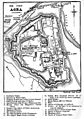 Plan du fort d'Agra (1901)