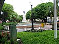 Plaza Munoz Rivera, looking west, in Barrio Segundo, Ponce, PR (IMG 3749)