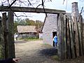Plimoth Plantation entrance