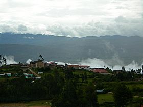 Poblacion de Huancas (Peru)