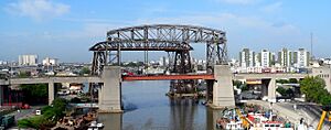Puente Nicolás Avellaneda-Buenos Aires