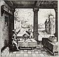 Robert Fludd's An Astrologer Casting a Horoscope 1617