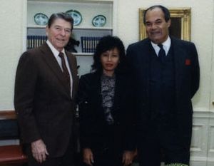 Ronald D. Palmer and Ronald Reagan.jpg