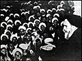 Ruhollah Khomeini speaking to his followers against capitulation day 1964