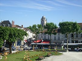 Historic centre of Saintes.