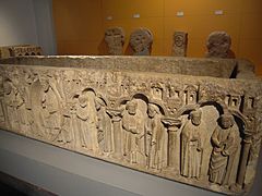 Sarcophagi of Santa María de Benevívere - Archaeological Museum of Palencia (1)