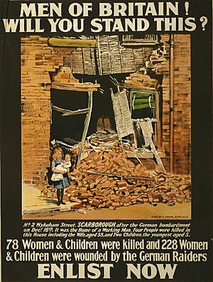 Scarborough, North Yorkshire - WWI poster