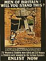Scarborough, North Yorkshire - WWI poster