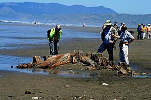 Shipwreck at Ocean Beach