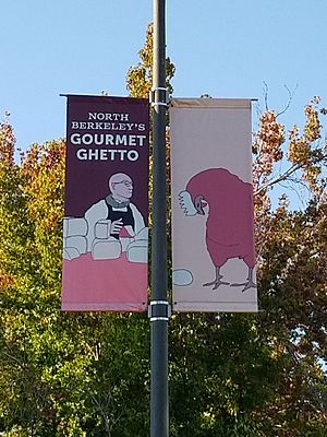 Sign from Berkeley's gourmet ghetto