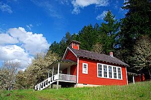 Soap Creek School (Benton County, Oregon scenic images) (benDA0012a)