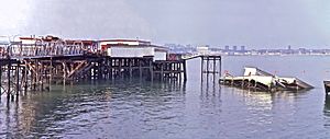 Southend Pier in 1987