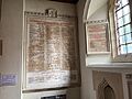St Tarcisius Church Camberley plaques 2024